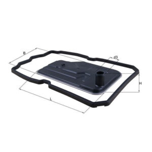 Hydraulic Filter, Automatic Transmission <br>Article No: HX 124D <br>Vehicle Range: All