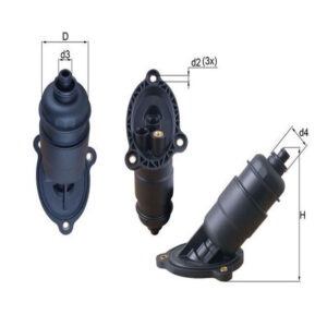Hydraulic Filter, Automatic Transmission <br>Article No: HX 155 <br>Vehicle Range:  AUDI