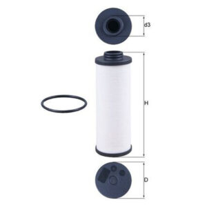 Hydraulic Filter, Automatic Transmission <br>Article No: HX 186D <br>Vehicle Range: AUDI, PORSCHE