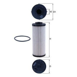 Hydraulic Filter, Automatic Transmission <br>Article No: HX 190D <br>Vehicle Range: All