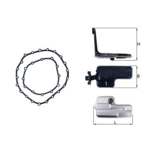 Hydraulic Filter, Automatic Transmission <br>Article No: HX 192D <br>Vehicle Range: AUDI