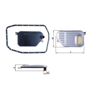 Hydraulic Filter, Automatic Transmission <br>Article No: HX 239D<br> Vehicle Range:  AUDI, BMW