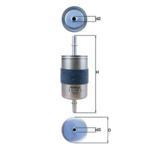 Fuel Filter <br> Article No: KL 1055 <br> Vehicle Range: VOLVO