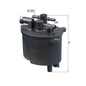 Fuel Filter<br> Article No: KL 581<br> Vehicle Range: All