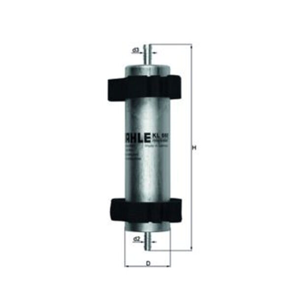 Fuel Filter<br> Article No: KL 660 <br>Vehicle Range: AUDI