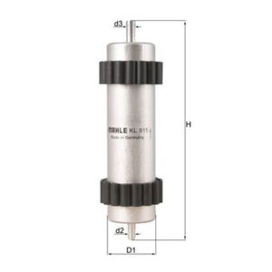 Fuel Filter <br>Article No: KL 915 <br>Vehicle Range:  AUDI