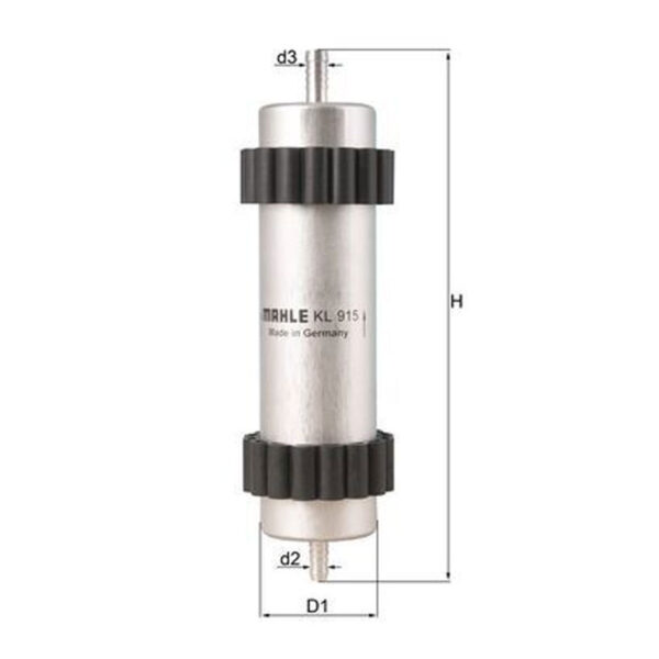 Fuel Filter <br>Article No: KL 915 <br>Vehicle Range:  AUDI