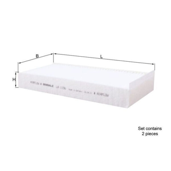 Filter, Cabin Air <br> Article No:  LA 1156/S  <br>Vehicle Range:  BMW, MINI