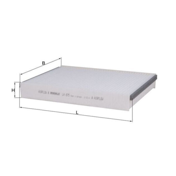 Filter, Cabin Air <br>Article No: LA 875 <br>Vehicle Range:  FORD, VOLVO