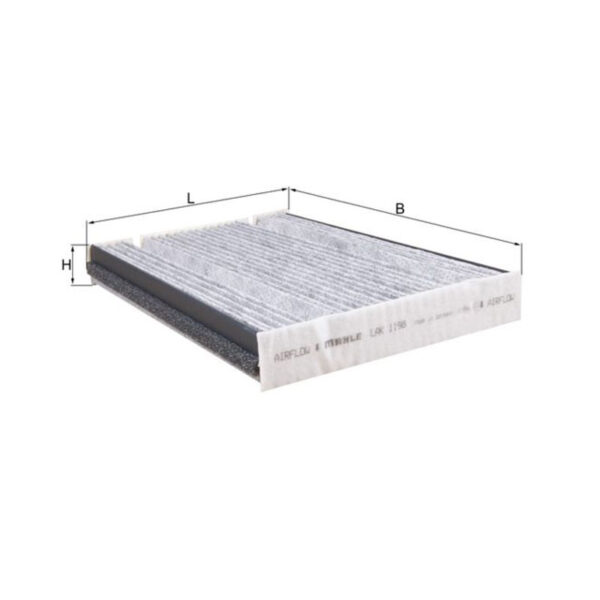 Filter, Cabin Air <br>Article No: LAK 1198 <br>Vehicle Range: MERCEDES-BENZ