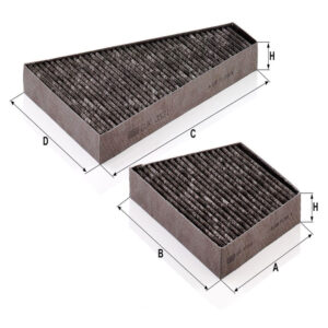 Cabin Air Filter<br> Article No: CUK 35 000-2
