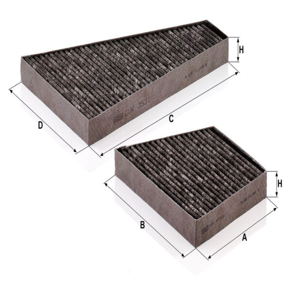 Cabin Air Filter<br> Article No: CUK 35 000-2