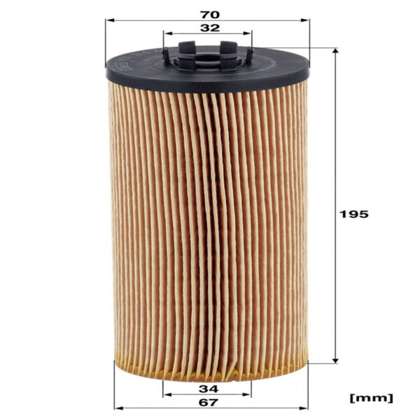 Oil Filter<br> Article No: HU 842 x