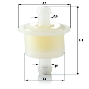 Fuel Filter<br> Article No: WK 21 (10)