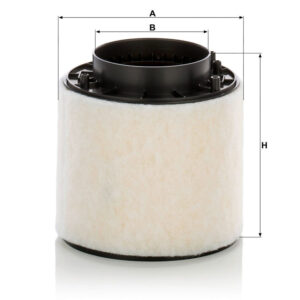Air Filter<br> Article No: C 16 114/3 x