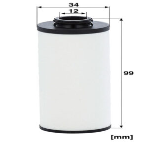 Hydraulic Transmission Filter<br> Article No: H 4008 z