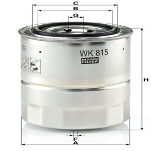 Fuel Filterr<br> Article No: WK 815 x