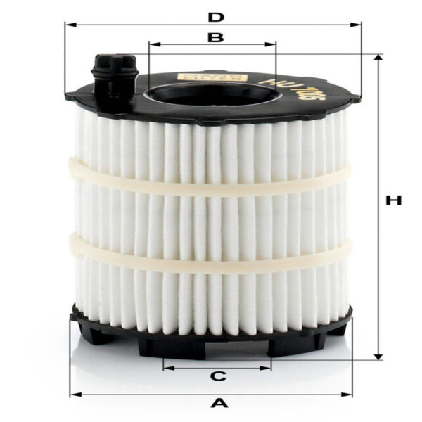Oil Filter<br> Article No: HU 7005 x