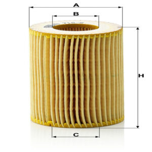 Oil Filter<br> Article No: HU 718/6 x