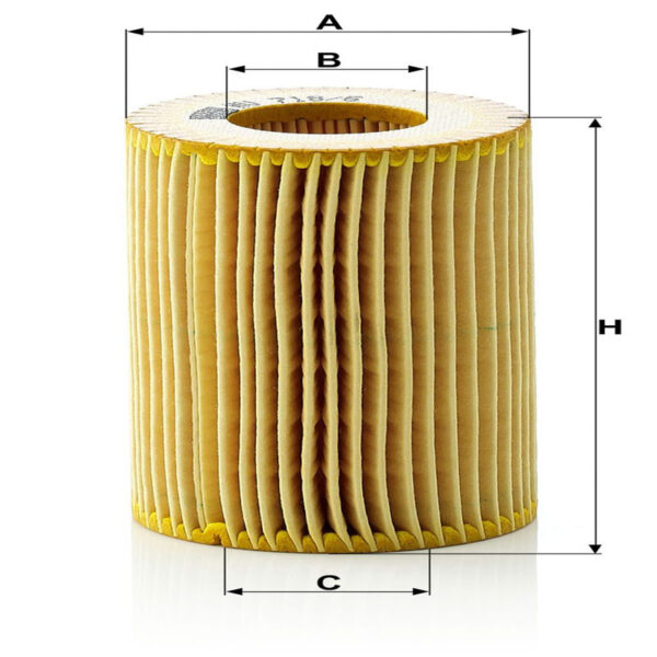 Oil Filter<br> Article No: HU 718/6 x