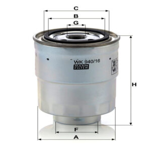 Fuel Filter<br> Article No: WK 940/16 x