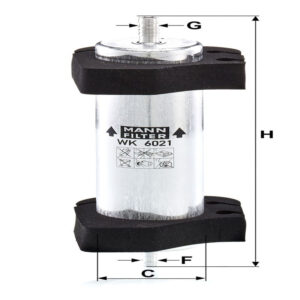 Fuel Filter<br> Article No: WK 6021
