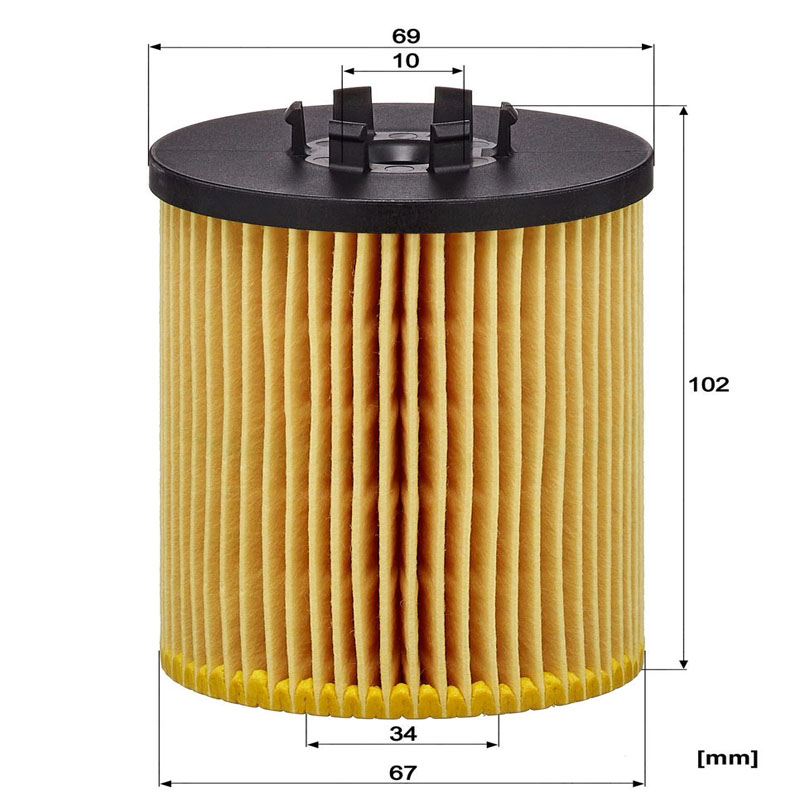 Oil Filter<br> Article No: HU 715/5 x