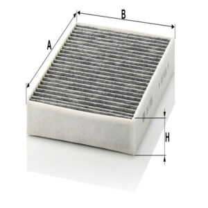 Cabin Air Filter<br> Article No: CUK 2736-2